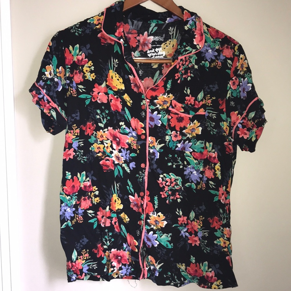 Floral pj set